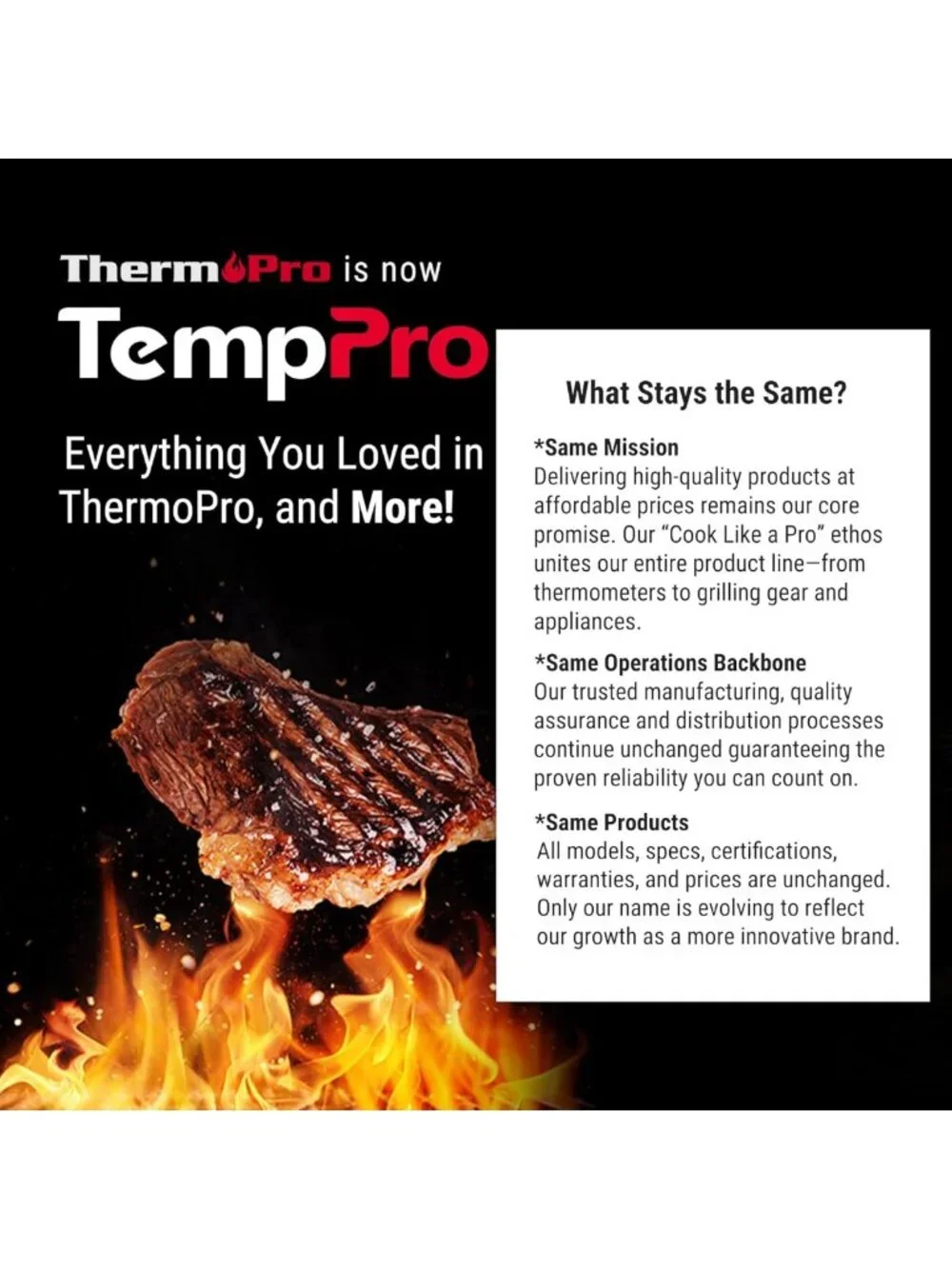 2-in-1 Instant Read Cooking Thermometer - Infrared & Meat Probe, Non-Contact